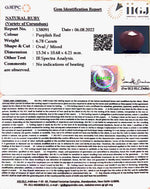 Load image into Gallery viewer, 6.78/CT Natural Neo Burma Ruby with Govt. Lab Certificate-3441
