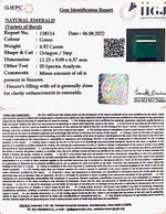 Load image into Gallery viewer, 4.92 Carat Natural Panna Stone with Govt. Lab Certified-12210
