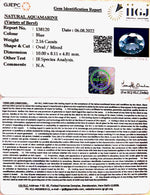 Load image into Gallery viewer, 2.16/CT Natural Aquamarine with Govt Lab Certificate-5661