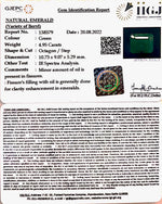 Load image into Gallery viewer, 4.95/CT Natural Panna Stone with Govt. Lab Certified-(2331)