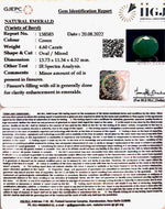 Load image into Gallery viewer, 4.60/CT Natural Panna Stone with Govt. Lab Certified (4551)