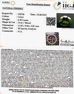 Load image into Gallery viewer, 4.28/CT Natural Peridot With Govt.Lab Certificate-(5661)