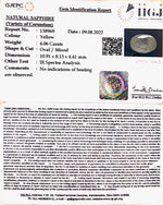 Load image into Gallery viewer, 4.06/CT Natural Ceylonese Pukhraj with Govt Lab Certificate-6771