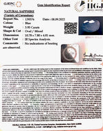 Load image into Gallery viewer, 3.95/CT Natural Ceylonese Neelam with Govt Lab Certified (6771)