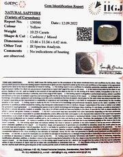 10.23 Carat Natural Ceylonese Pukhraj with Govt Lab Certificate-6771