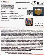 Load image into Gallery viewer, 8.58/CT Natural Ceylonese Pukhraj with Govt Lab Certificate-4551