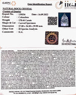 Load image into Gallery viewer, Sphatik Shree Yantra with Govt. Lab Certificate-(60)