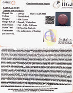 Load image into Gallery viewer, 4.06 Carat Natural mozambiqe Ruby with Govt. Lab Certificate-7881