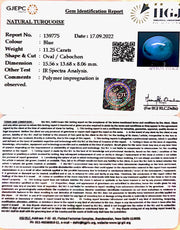 11.25 Carat Turquoise-(1221)