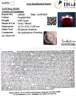 Load image into Gallery viewer, 4.09/CT Natural Neo Burma Ruby with Govt. Lab Certificate (4551)