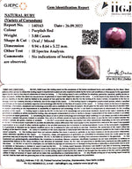 Load image into Gallery viewer, 3.88/CT Natural Neo Burma Ruby with Govt. Lab Certificate (2331)