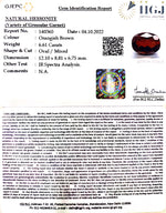 Load image into Gallery viewer, 6.61/CT Natural Hessonite with Govt. Lab Certificate (1221)