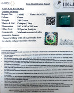 Load image into Gallery viewer, 3.89/CT Natural Panna Stone with Govt. Lab Certified-8991