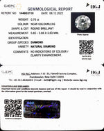 Load image into Gallery viewer, 0.76/Cents Natural Diamond With Govt. Lab Certificate (150000)