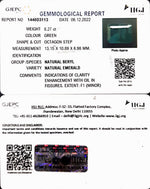 Load image into Gallery viewer, 8.27/CT Natural Panna Stone with Govt. Lab Certificate (6771)