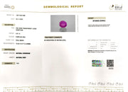 4.91/CT Natural Old Burma Ruby with IIGJ Govt. Lab Certificate (75000)