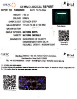 Load image into Gallery viewer, 7.58//CT Natural Panna Stone with Govt. Lab Certified-(4551)