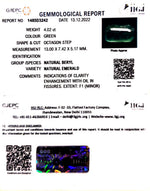 Load image into Gallery viewer, 4.02/CT Natural Panna Stone with Govt. Lab Certified-(4551)
