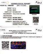Load image into Gallery viewer, 9.41//CT Natural Panna Stone with Govt. Lab Certified-(4551)
