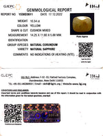 Load image into Gallery viewer, 10.34/CT Natural Ceylonese Pukhraj with Govt Lab Certificate-(4551)