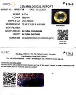 Load image into Gallery viewer, 4.87/CT Natural Ceylonese Pukhraj with Govt Lab Certificate-YELSA9U