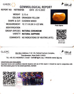 Load image into Gallery viewer, 3.13/CT Natural Ceylonese Pukhraj with Govt Lab Certificate-4551