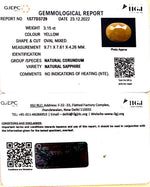 Load image into Gallery viewer, 3.15/CT Natural Ceylonese Pukhraj with Govt Lab Certificate-4551