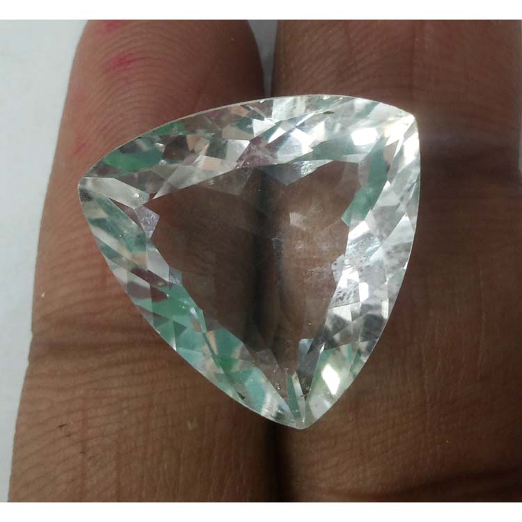 Rock Crystal Quartz Triangular