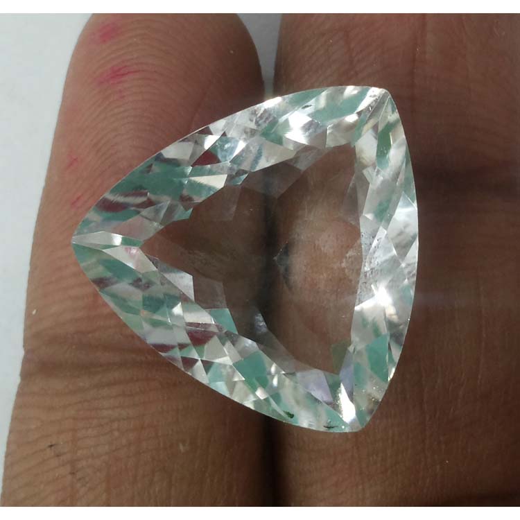 Rock Crystal Quartz Triangular