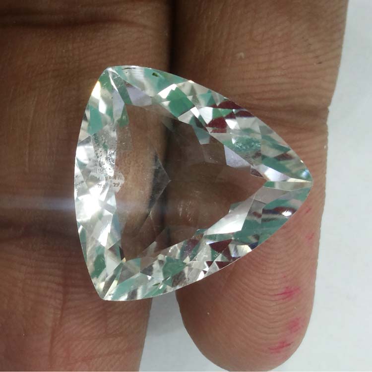 Rock Crystal Quartz Triangular