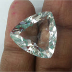 Load image into Gallery viewer, Rock Crystal Quartz Triangular