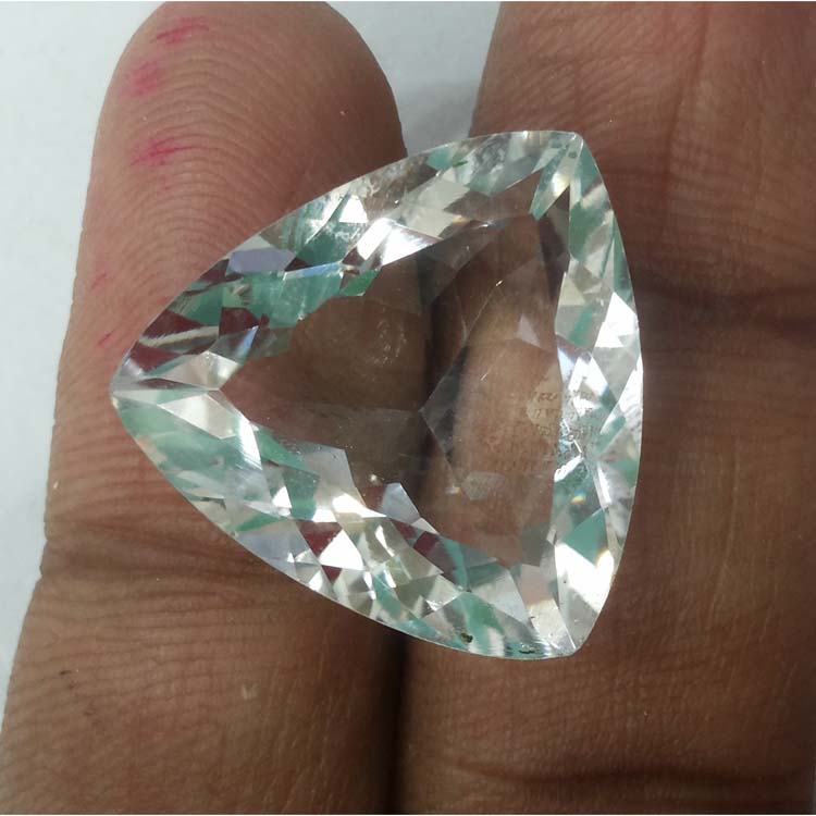 Rock Crystal Quartz Triangular