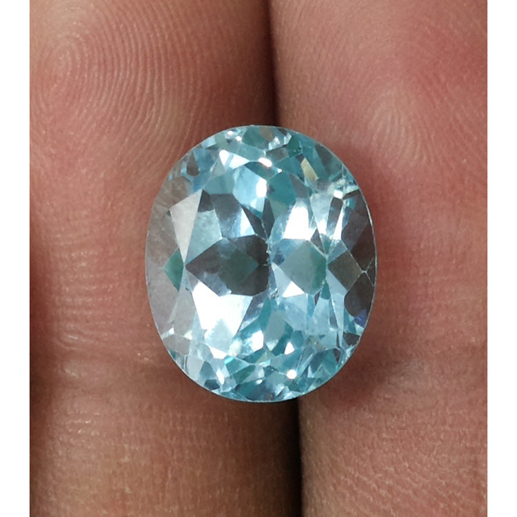 6.66/CT Natural Super Premium Blue Topaz