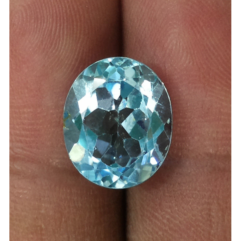 5.74/CT Natural Super Premium Blue Topaz