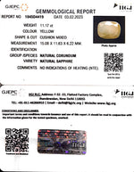 Load image into Gallery viewer, 11.17/CT Natural Ceylonese Pukhraj with Govt Lab Certificate-6771
