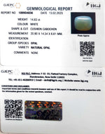 Load image into Gallery viewer, 14.83/CT Natural Fire Opal with Govt. Lab Certificate-(2331)