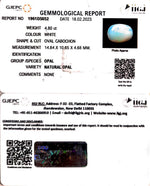 Load image into Gallery viewer, 4.80/CT Natural Fire Opal with Govt. Lab Certificate (4551)