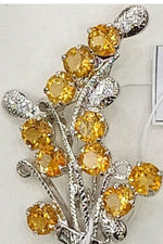 Load image into Gallery viewer, 10.79/GM CITRINE/ ZIRCON (1650)