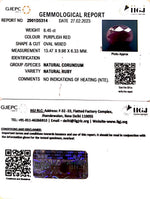 Load image into Gallery viewer, 8.45/CT Natural Neo Burma Ruby with Govt. Lab Certificate (3441)