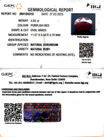 Load image into Gallery viewer, 4.92/CT Natural Neo Burma Ruby with Govt. Lab Certificate (3441)