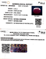 Load image into Gallery viewer, 6.45/CT Natural Neo Burma Ruby with Govt. Lab Certificate (3441)