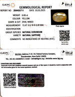 Load image into Gallery viewer, 6.69/CT Natural Ceylonese Pukhraj with Govt Lab Certificate-(6771)