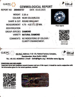 Load image into Gallery viewer, 0.38/Cents Natural Diamond With Govt. Lab Certificate (85000)