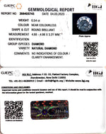 Load image into Gallery viewer, 0.54/Cents Natural Diamond With Govt. Lab Certificate (120000)