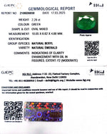 Load image into Gallery viewer, 2.28/CT Natural Panna Stone with Govt. Lab Certificate (23310)
