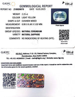 Load image into Gallery viewer, 2.23/CT Natural Ceylonese Pukhraj with Govt Lab Certificate-6771