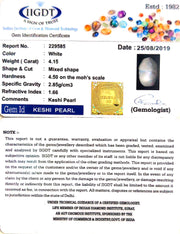4.50/CT Keshi Pearl Govt. Lab Tested