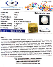 4.50 /CT Keshi Pearl With Govt. Lab Report
