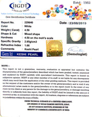 4.50/CT Govt. Certified Keshi Pearl