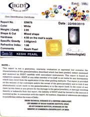 2.95/CT Certified Keshi Pearl